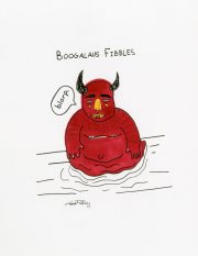 Boogalus Fribbles character drawing